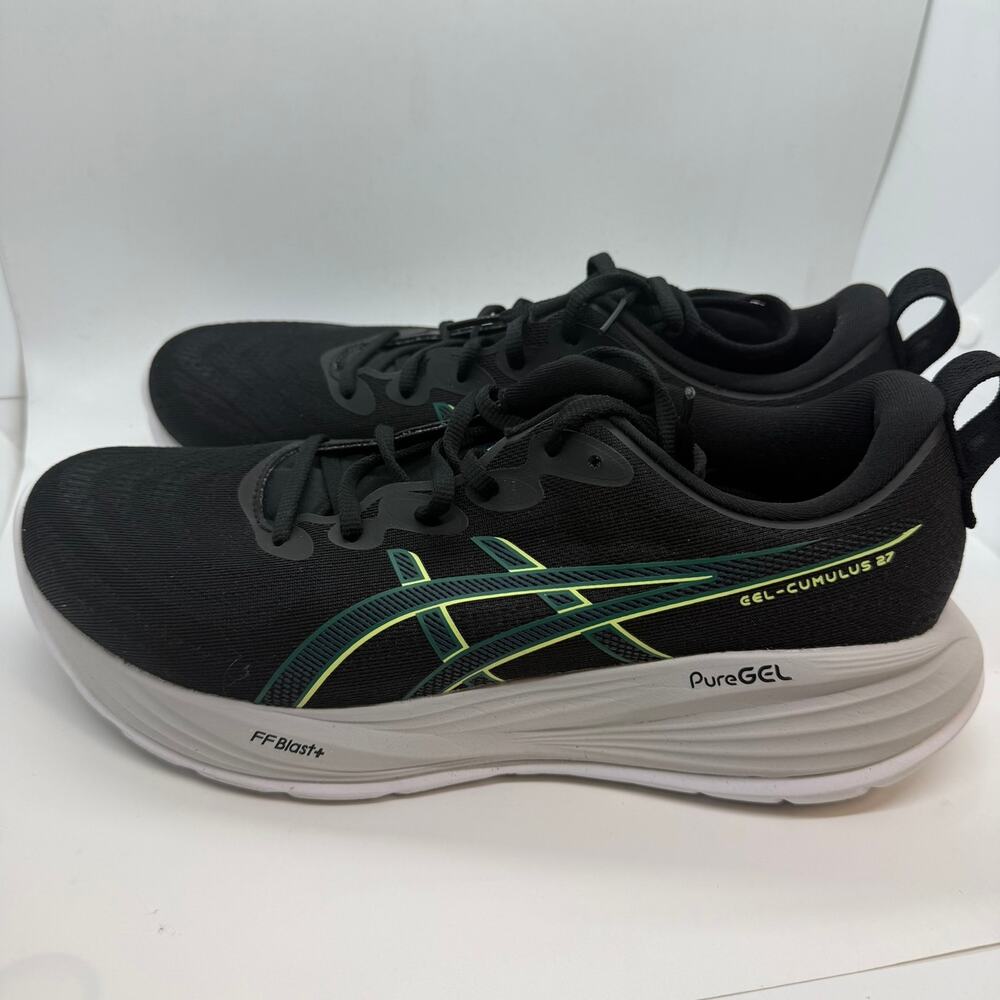 ASICS GEL-Cumulus 27 Athletic Running Sneakers Men's Size 9.5 Black 1011B960
